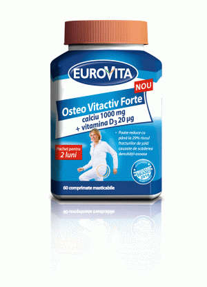 O nouă gamă de la Eurovita Osteo Vitactiv