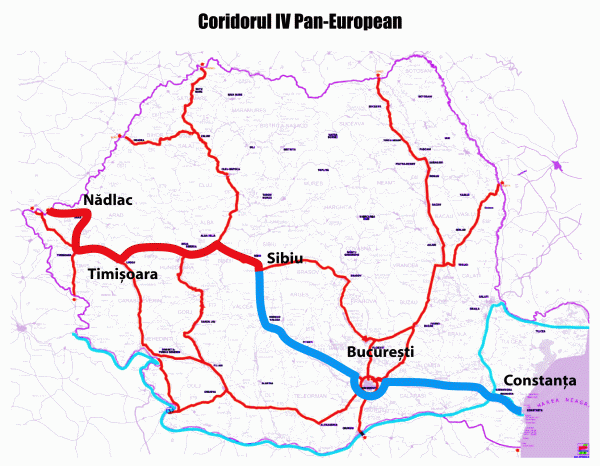 Coridorul IV Pan-European costă 8,5 miliarde euro