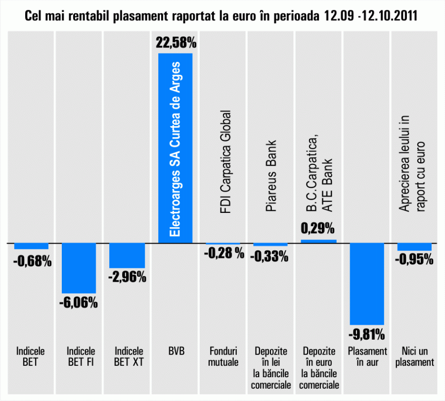 "Electroargeş" Curtea de Argeş, plus de 22,58%