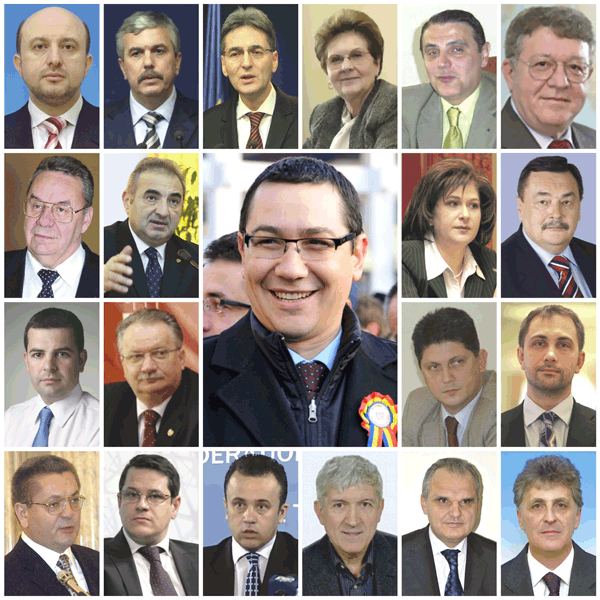Guvernul Ponta, în faţa Parlamentului