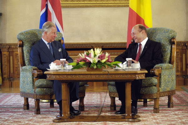 Cea mai recentă întâlnire a prinţului Charles cu preşedintele Traian Băsescu a avut loc în luna iunie a anului curent.