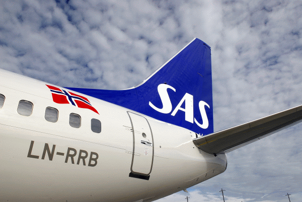 "SAS Group" operează 1.085 de zboruri zilnic, către 128 de destinaţii.