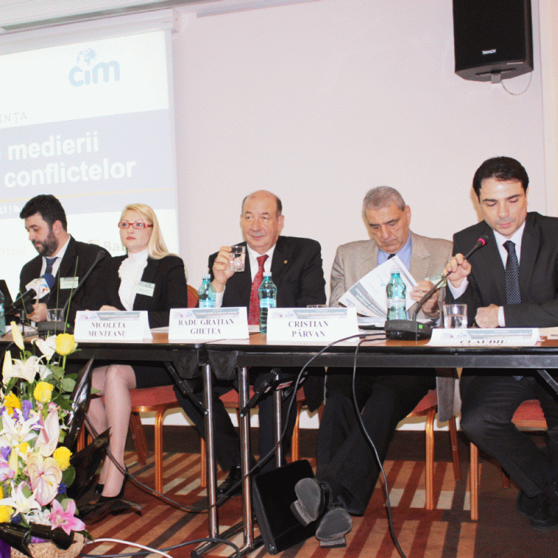 Gheţea: "The financial crisis has made the use of mediation increasingly necessary"