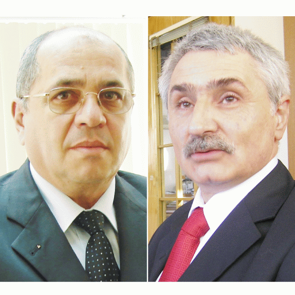 Costel Ceocea, actualul preşedinte SIF Moldova (foto stânga), a respins cererea fostului preşedinte Sorin Turtoescu (foto dreapta) să aplice metoda votului cumulativ la alegerile din 4/5 aprilie.