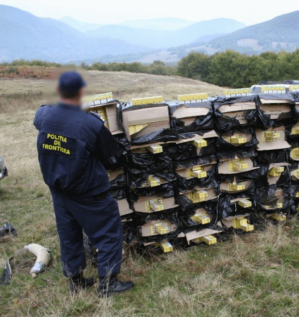 Peste 12 milioane pachete de ţigări de contrabandă - descoperite de structurile MAI