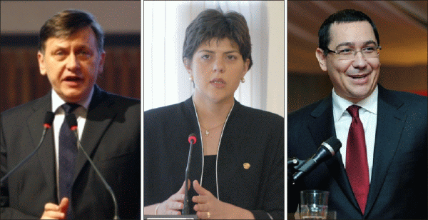 Crin Antonescu, Laura Codruţa Kovesi, Victor Ponta