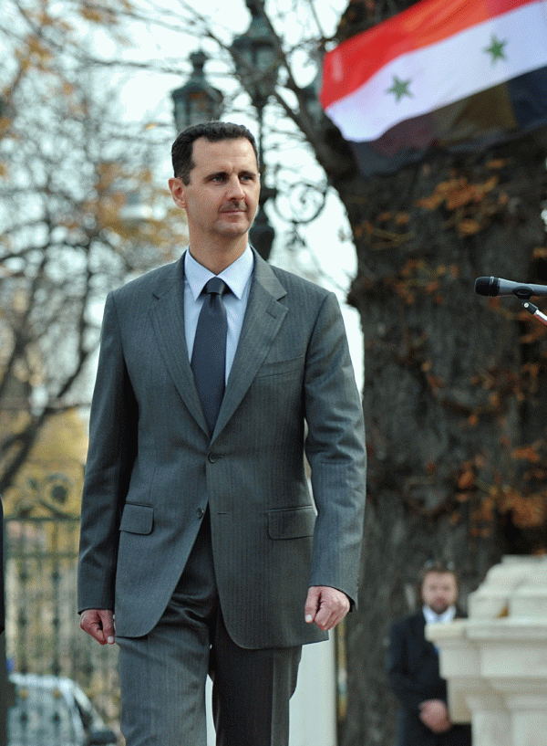 Preşedintele Siriei, Bashar-al-Assad.