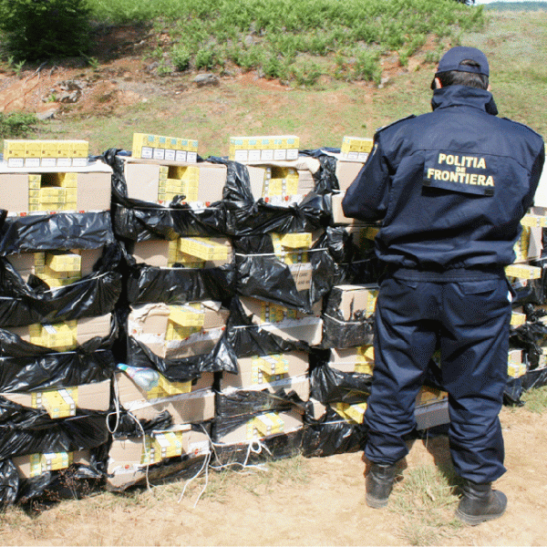 În ultimii trei ani, Poliţia de Frontieră a capturat peste 30 milioane pachete ţigări de contrabandă, a căror valoare depăşeşte 35 milioane euro. 