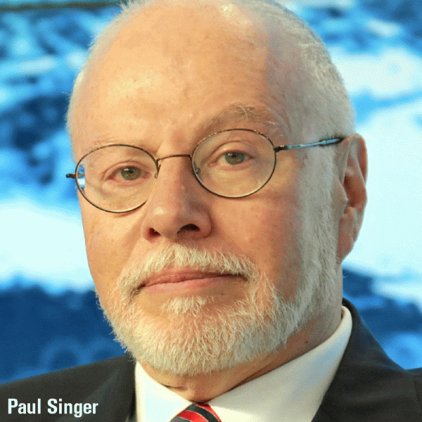 Paul Singer este, potrivit site-ului Forumului Economic Mondial, director al Institutului Evreiesc pentru Probleme de Securitate Naţională.