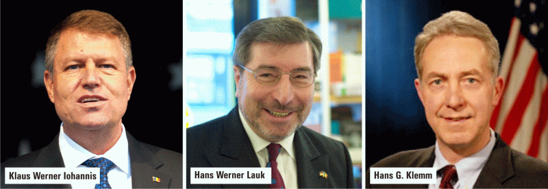 Klaus îi primeşte pe Hans şi Hans 