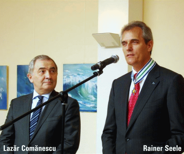 Şeful OMV, decorat în 2013 de Băsescu, via Lazăr Comănescu