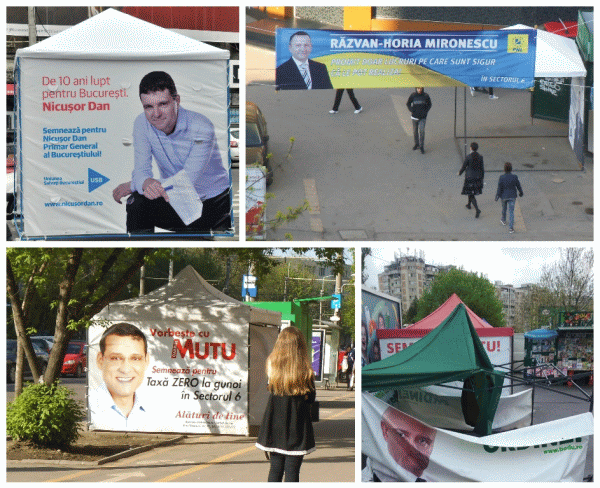 Campanie electorală, faza pe corturi! 