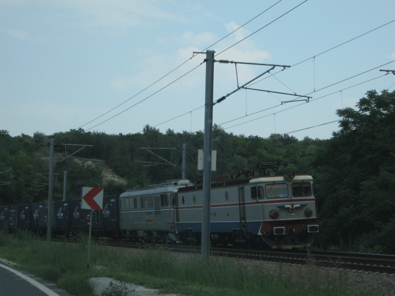 Incendiu puternic într-un tren al CFR