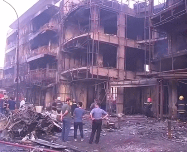 Atentat în Bagdad (Sursă foto: captură Youtube )