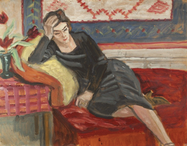 Theodor Pallady - "Femeie în interior".