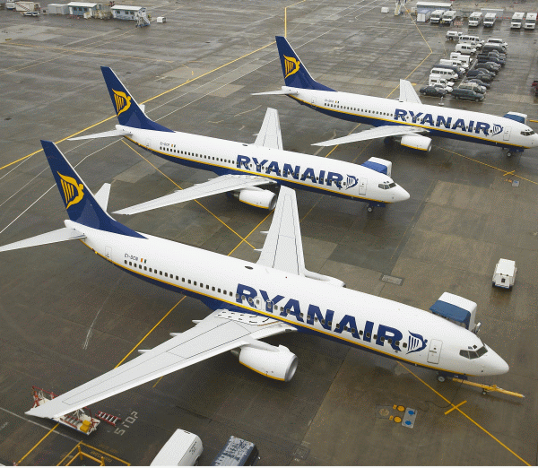 UE: "Ryanair" şi "TUIfly" trebuie să restituie Austriei ajutoare de stat ilegale