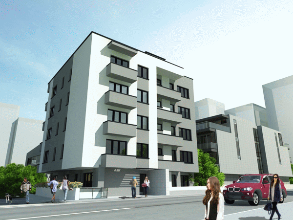 Proiect locuinţe Colective Mărţişor, Subsol+Parter+4 Etaje