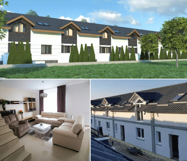 Proiectul "ecovillas" oferă case pasive