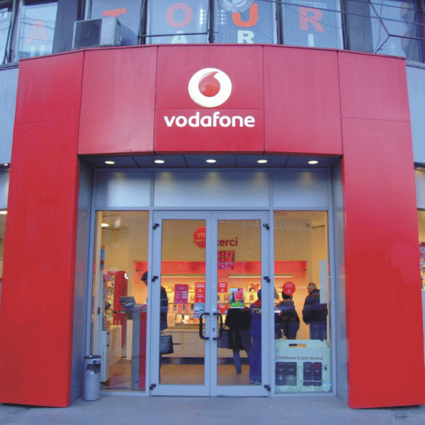 Veniturile din servicii ale Vodafone România au crescut, în perioada iulie-septembrie, cu 3,6%