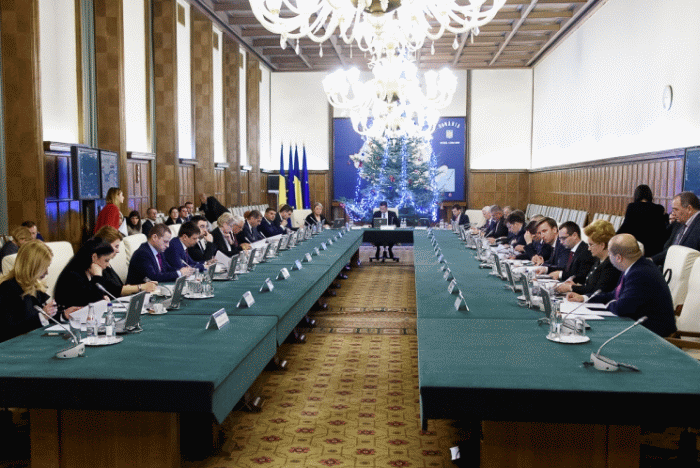 Prima şedinţă a Cabinetului Grindeanu (Sursa foto: Gov.ro)