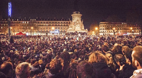 Protest în capitala Franţei (Sursa foto: Facebook)