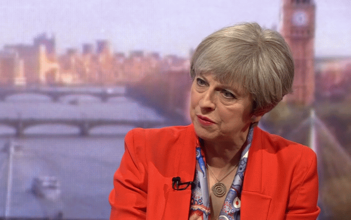 Theresa May (Sursa foto: captură Youtube)