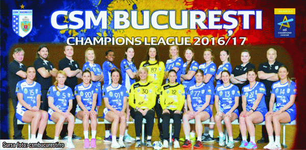 CSM Bucureşti,la "doi paşi" de trofeul Ligii Campionilor