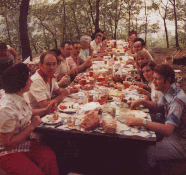 New York 1976. Generalul DIE, Bolânu, împlineşte 50 de ani. Stânga jos, familia de spioni Horotan, Augusta şi Gheorghe.