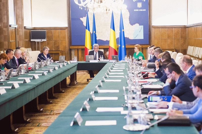 Şedinţa săptămânală de Guvern (Sursa foto: gov.ro)