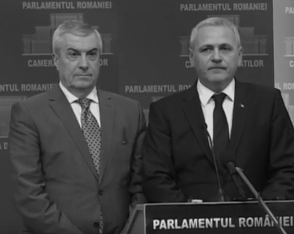 Călin Popescu-Tăriceanu şi Liviu Dragnea (Sursa foto: captură Youtube)