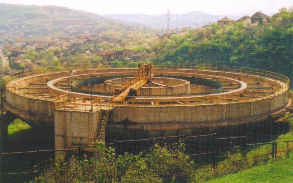 Decantor apă potabilă