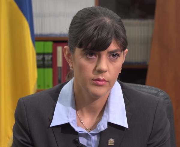 Laura Codruţa Kovesi (Sursa foto: captură Youtube)