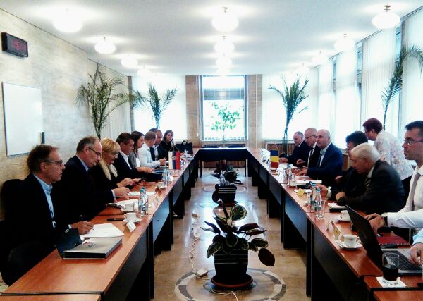 Întâlnirea dintre delegaţia Hidroelectrica şi Elektropriveda Srbije
