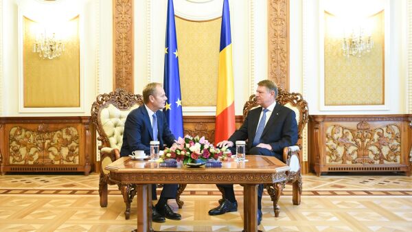 Donald Tusk şi Klaus Iohannis (Sursa foto: Presidency.ro)
