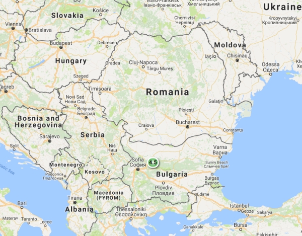 Imagine Satelit (Sursa foto: Institutul pentru Fizica Pământului)