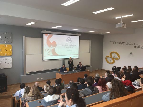 ASE şi OMV Petrom au inaugurat un amfiteatru dotat cu tehnologii de ultimă generaţie