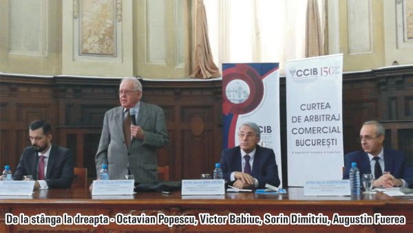 CCIB a lansat Curtea de Arbitraj de pe lângă Camera de Comerţ a Municipiului Bucureşti