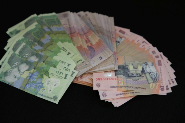 Euro - cotat la 4,6596 lei, sub referinţa de ieri