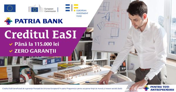 Patria Bank accesează o nouă linie de finanţare