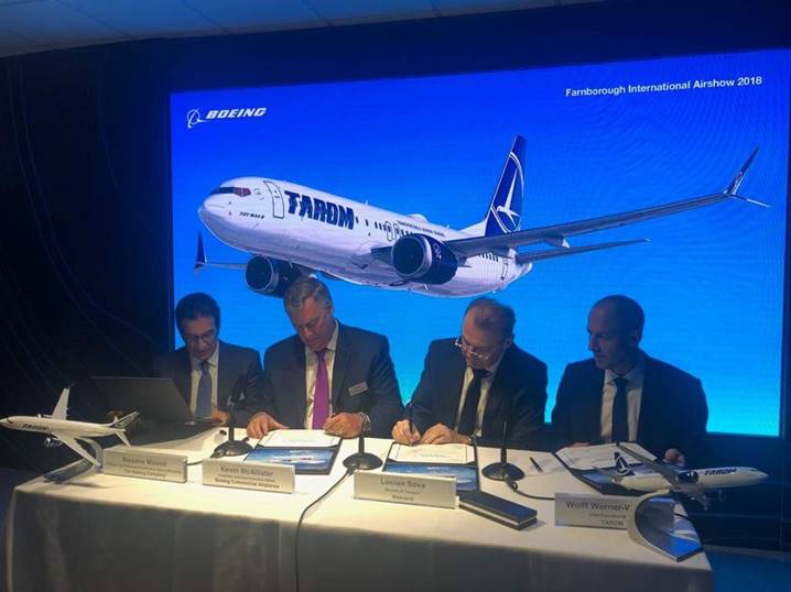 TAROM cumpără cinci aeronave noi