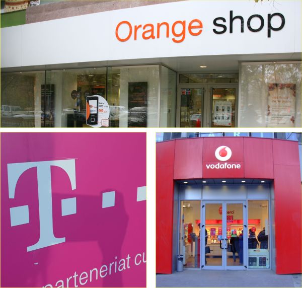 Telekom, Vodafone şi Orange, sancţionaţi de ANCOM 