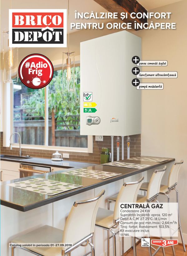 Brico Depôt lansează catalogul cu soluţii pentru încălzirea locuinţei