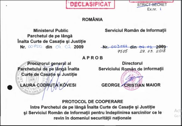 Protocoalele secrete, sub lupa CCR