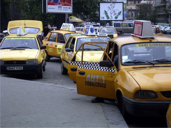 Protest pentru modificarea legii taximetriei