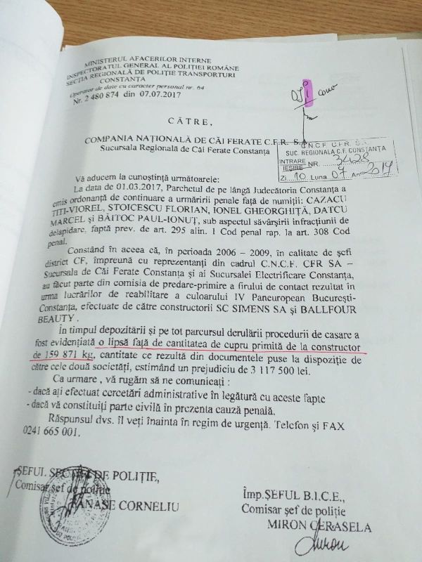 SC ELECTRIFICARE CFR SA, o companie cu multe necunoscute