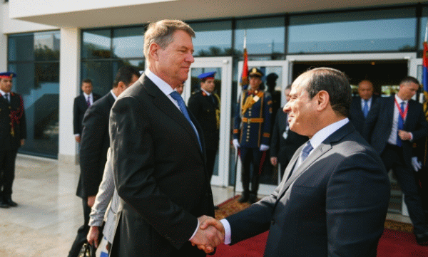 Klaus Iohannis şi Abdel Fattah El-Sisi (Sursa foto: Presidency.ro)
