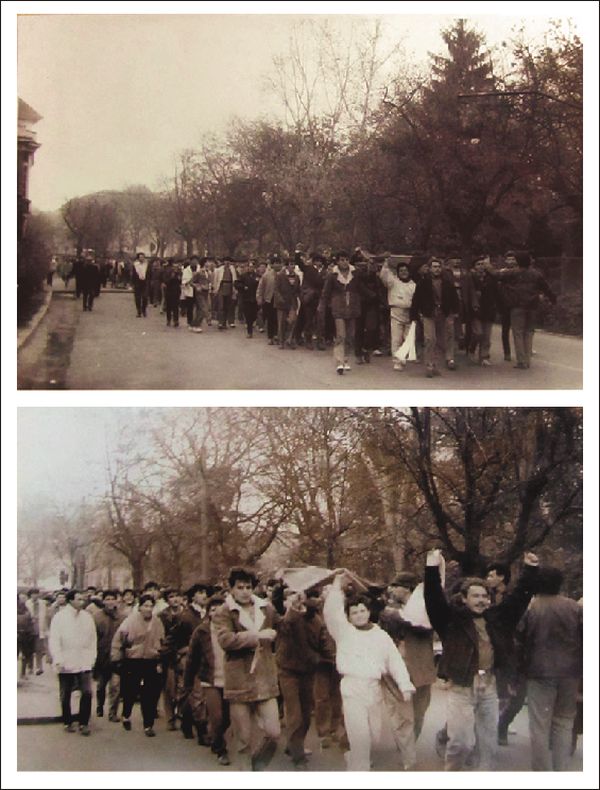 Fotografii filaj realizate de Securitate în Timişoara, 17 decembrie 1989
