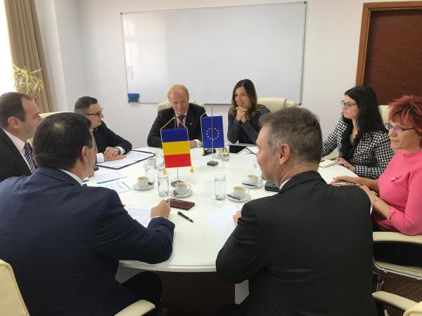 Ministrul Economiei Niculae Bădălău, întâlniri cu Antonio Campinos