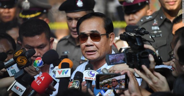 Premierul thailandez, Prayut Chan-O-Cha (Sursă foto: Twitter)