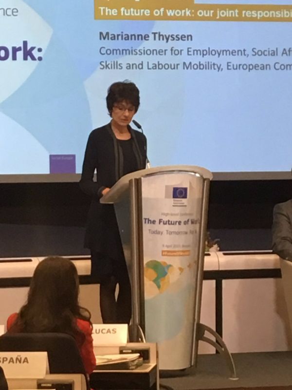 Marianne Thyssen (Sursă foto: Twitter)